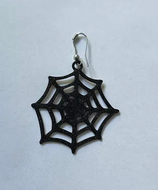Web Earring Halloween