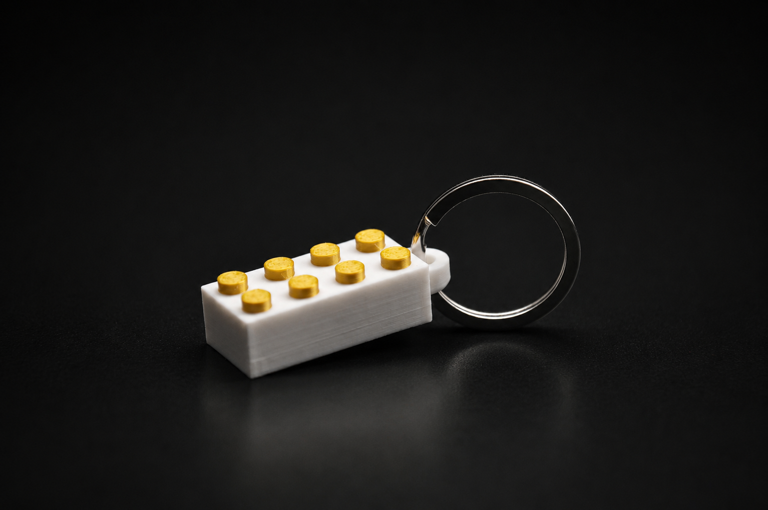 Miniatura 3 do modelo 3D Brick Keychain Set