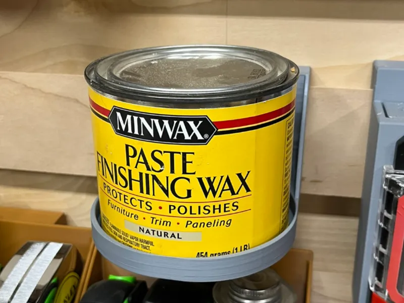 French Cleat Paste Wax Holder