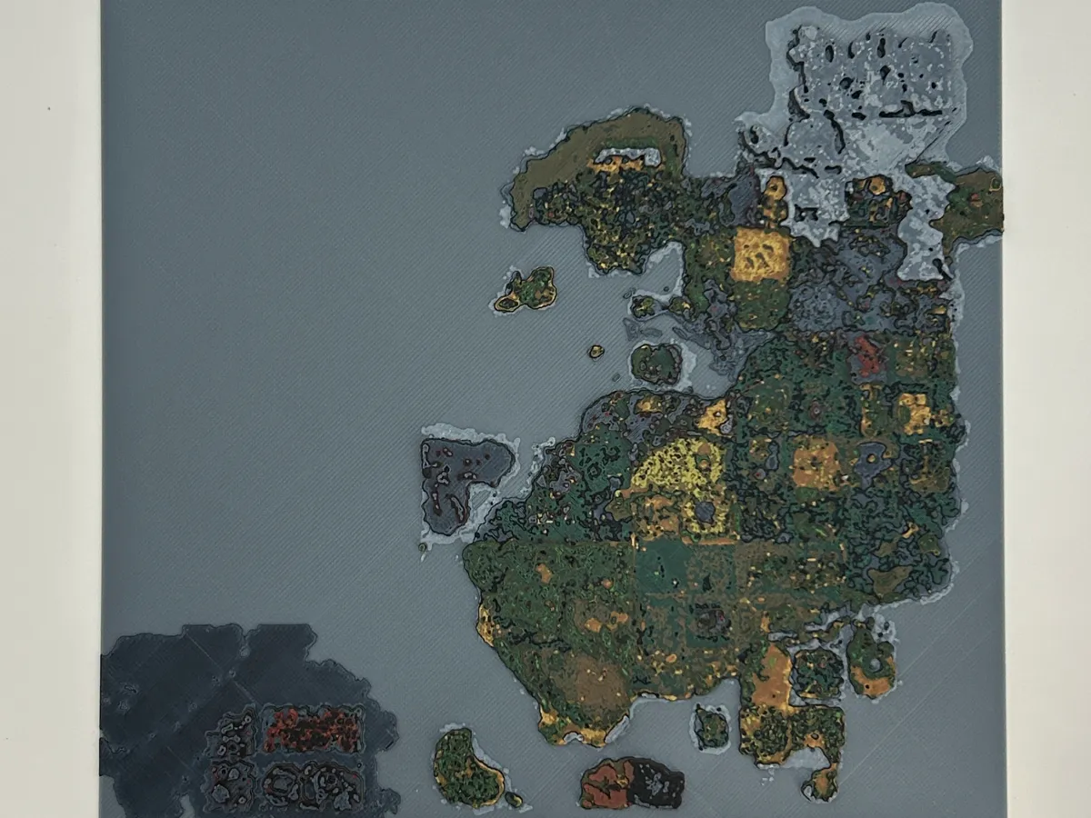 Lineage 2 Aden Map HueForge - Free 3D Print Model - MakerWorld