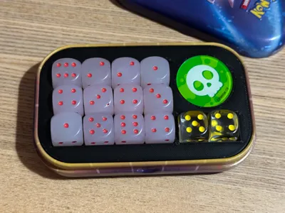 Pokemon TCG Mini Tin Dice & Coin Insert