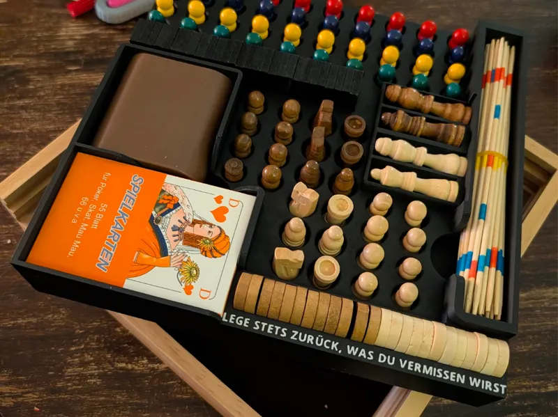 Spielebox Einlage Spielesammlung Natural Games 