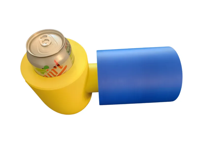 Beer/Soda Can Holder 4 Brick Arm by totallynectar