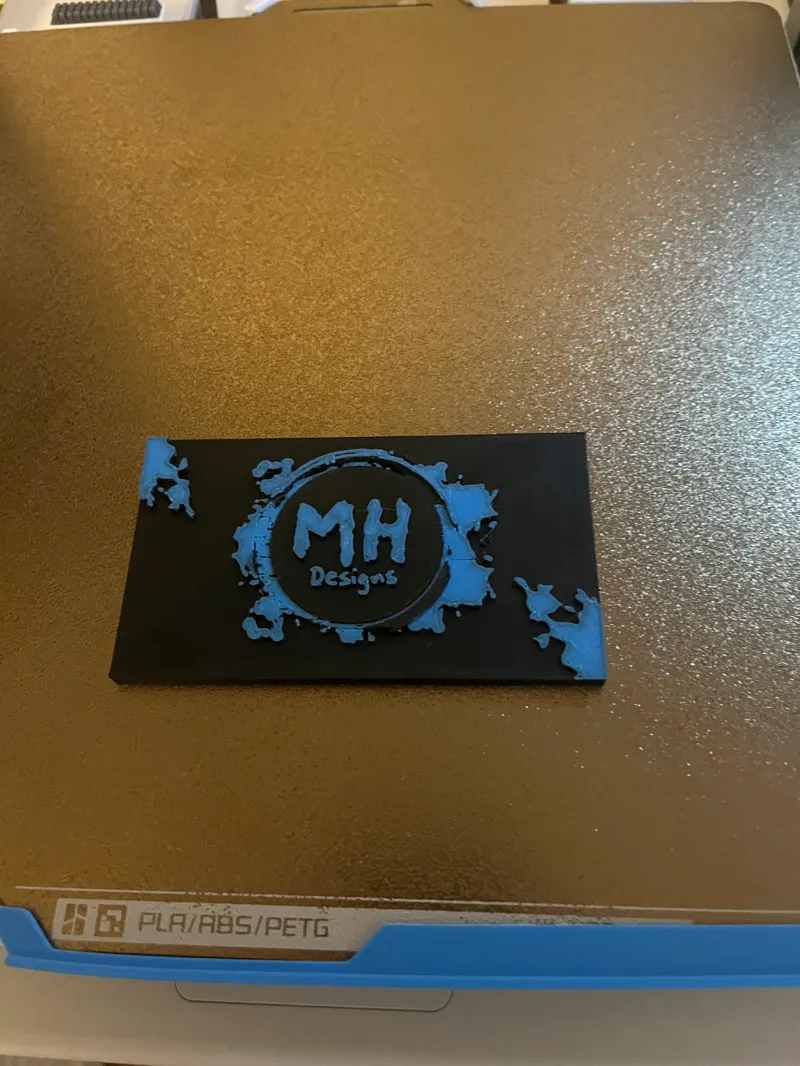 MHDesigns 3D Plaque