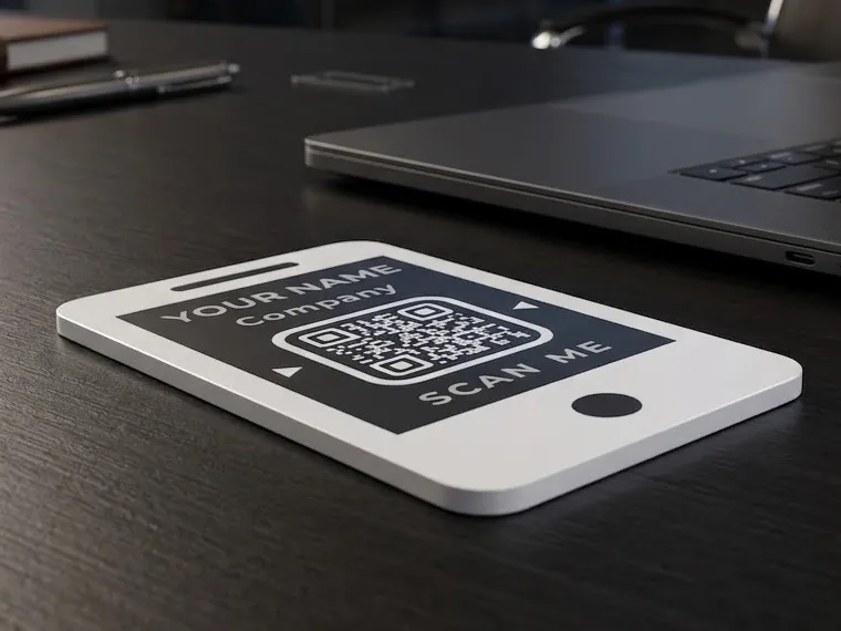 Business Card BC035QR Smartphone