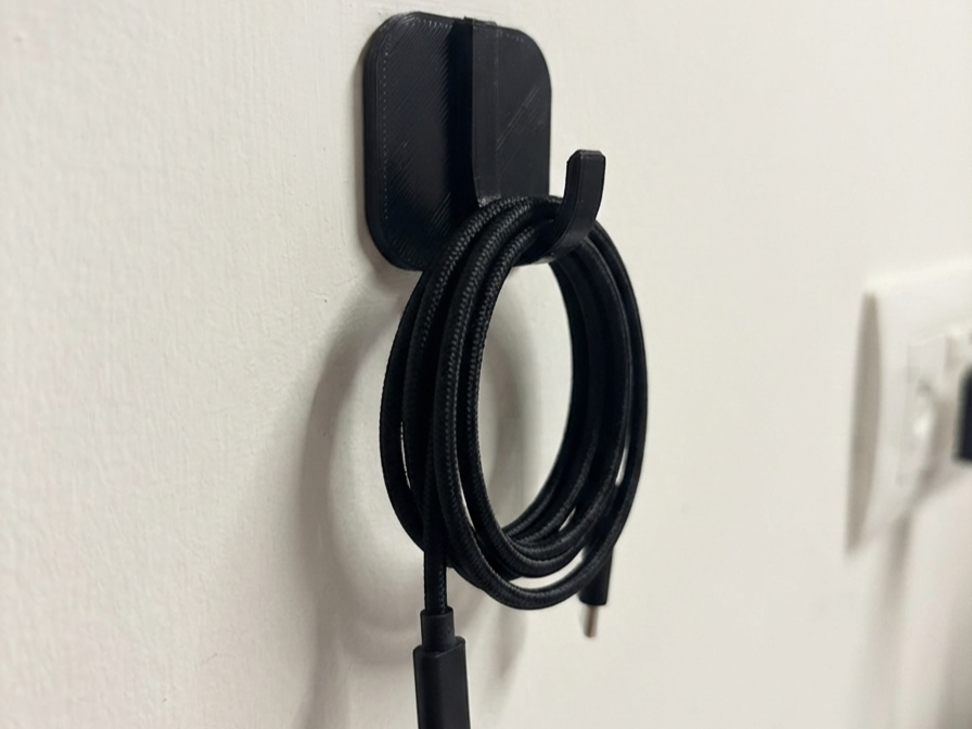 Modular Adhesive Wall Hook (Dovetail Joint)