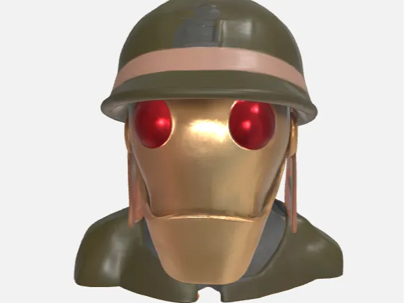 GI Robot Bust