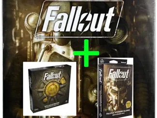 Fallout Spiele Rahmen & Organizer Board Game