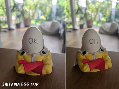 Saitama Egg Cup One Punch man