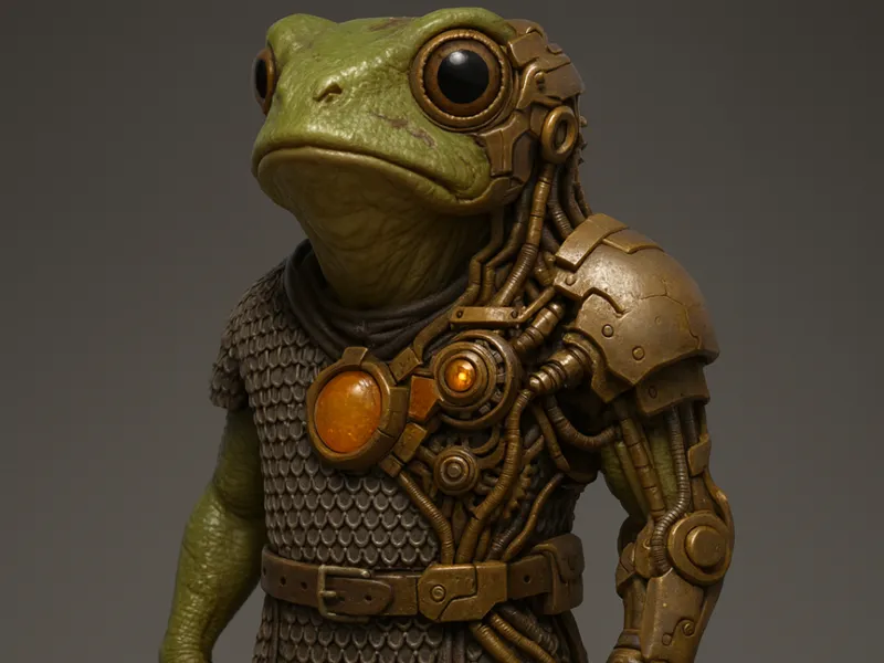 Frog Ribbet Miniature