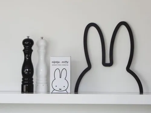 Miffy wall silhouette decor