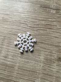 Lot de 4 flocons de Noël — photo 5