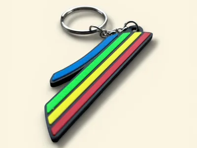 Arc Raiders Logo Keychain Bag Charm