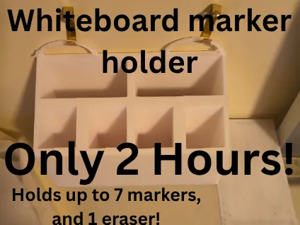 Whiteboard Marker/Eraser Holder!