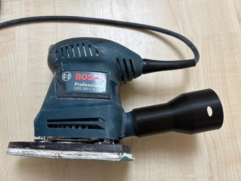 Adapter Bosch GSS 160 to Kärcher NT DN 35 clip 1,0