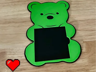 Gummy Bear Sticky Note Holder