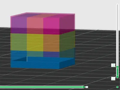 TestCube2 - Fullcolor perimeter mix