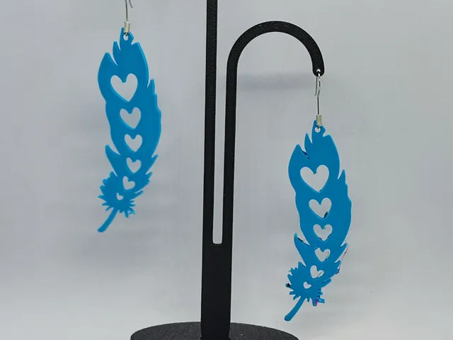 Pendientes Plumas del Amor
