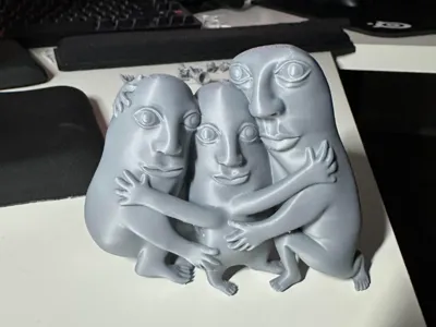 Pearl Clutching Triplets - Hug me brothers