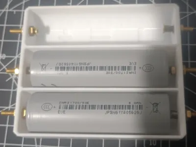 21700 3S Battery Box No Soldering
