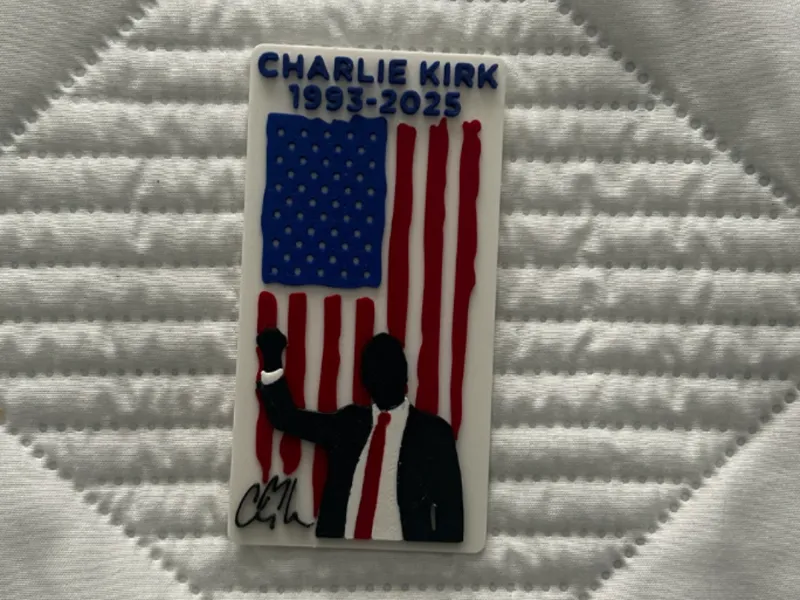 Charlie Kirk Memorial Fridge Magnet