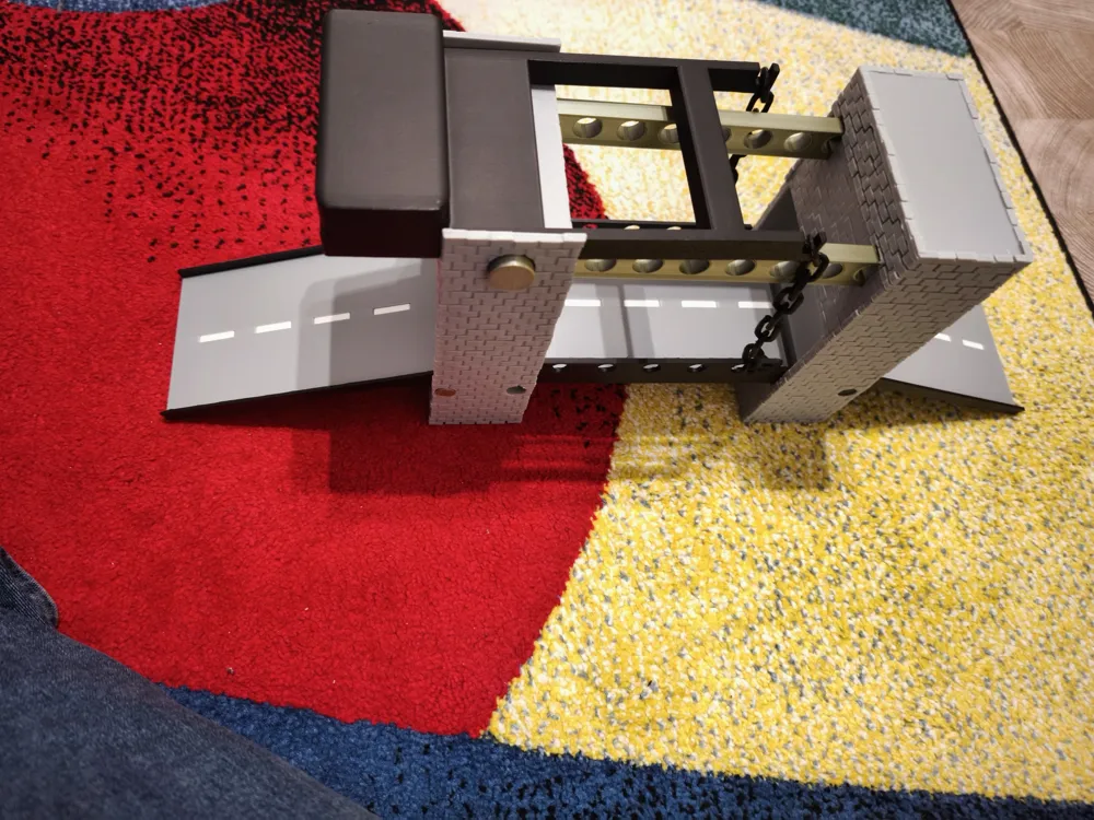 Drawbridge for toy cars - Free 3D Print Model - MakerWorld