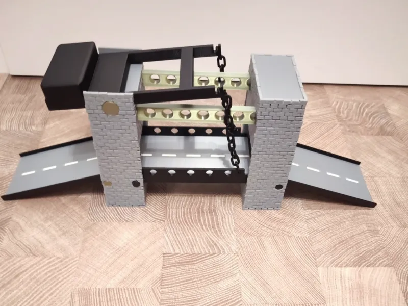 Zugbrücke für Spielzeugautos