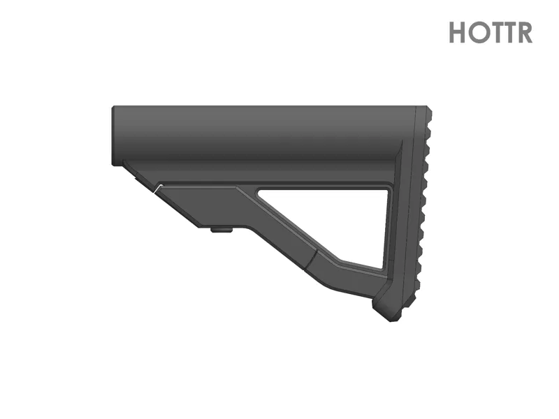 Airsoft M4-AR15 stock (19) and butt plate