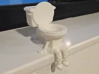 Copain des toilettes à pattes articulées — photo 2