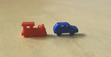 Modelo para impresión 3D: Macchina + Trenino –Accessori Cameretta Scala 1:12 — vista de referencia 5