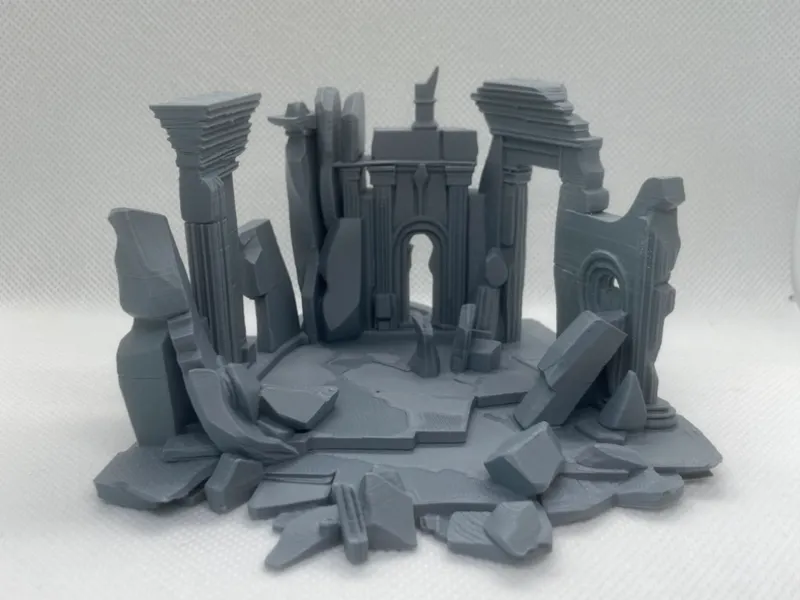 Ancient Ruins - Miniature Tabletop Scenery DnD
