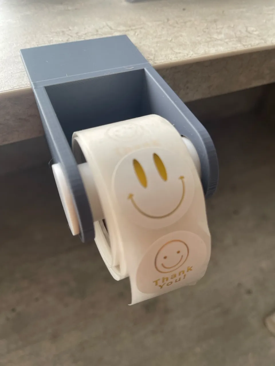 Sticker roll holder - Free 3D Print Model - MakerWorld