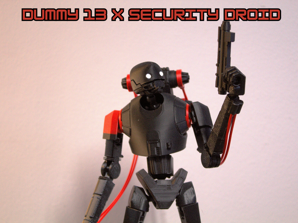 Dummy 13 x Security Droid / K2SO