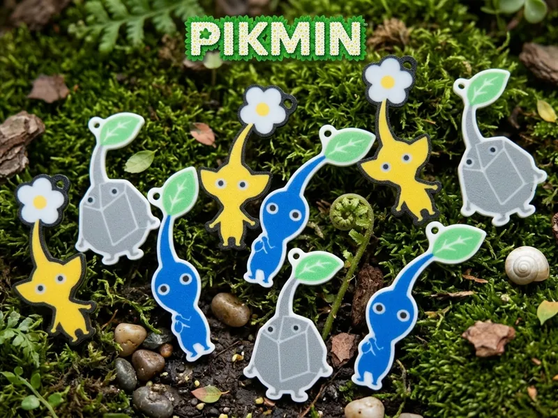 Pikmin Bloom keychain pack 1