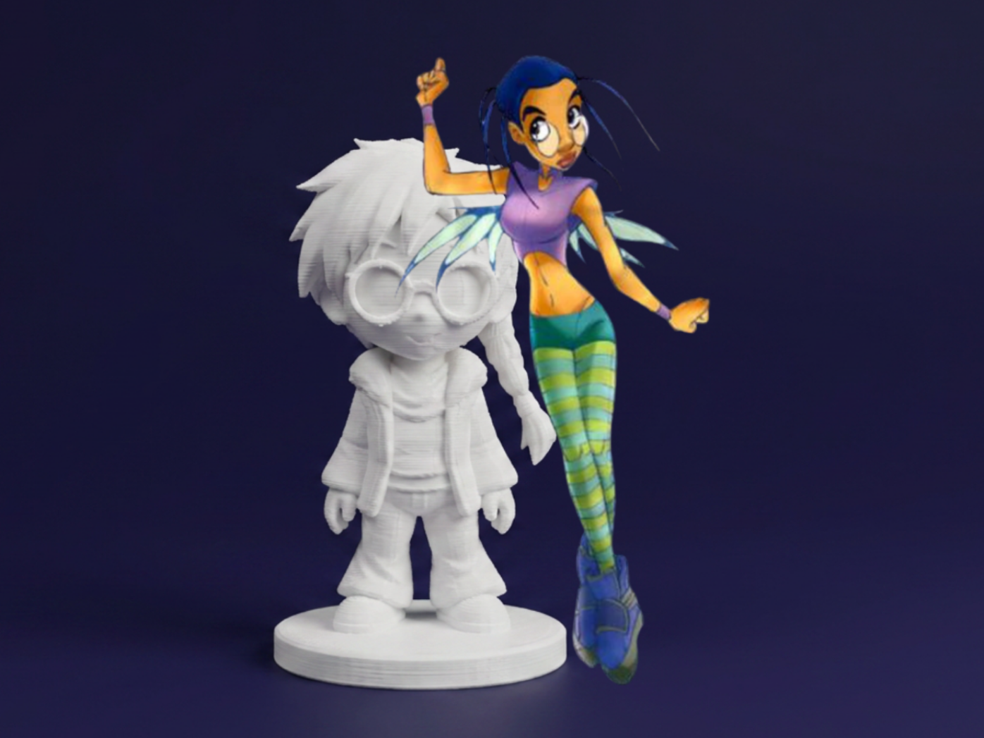 Taranee – W.I.T.C.H. Chibi Figurine