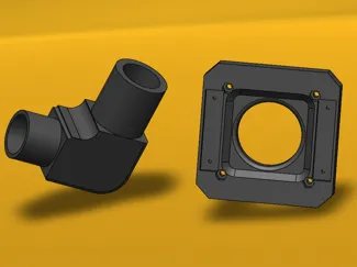 X1/P1 Magnetic Adapter for Elegoo Mars Mate Filter