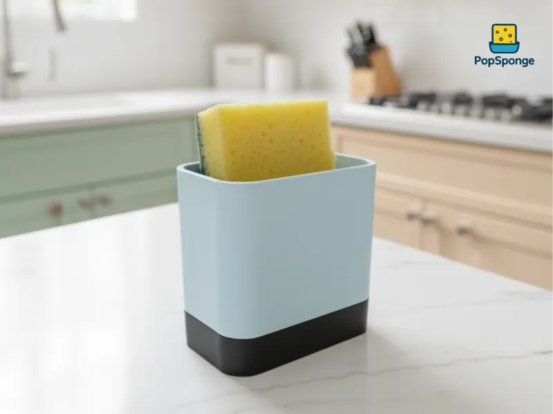 PopSponge – Modern Sink Sponge Holder