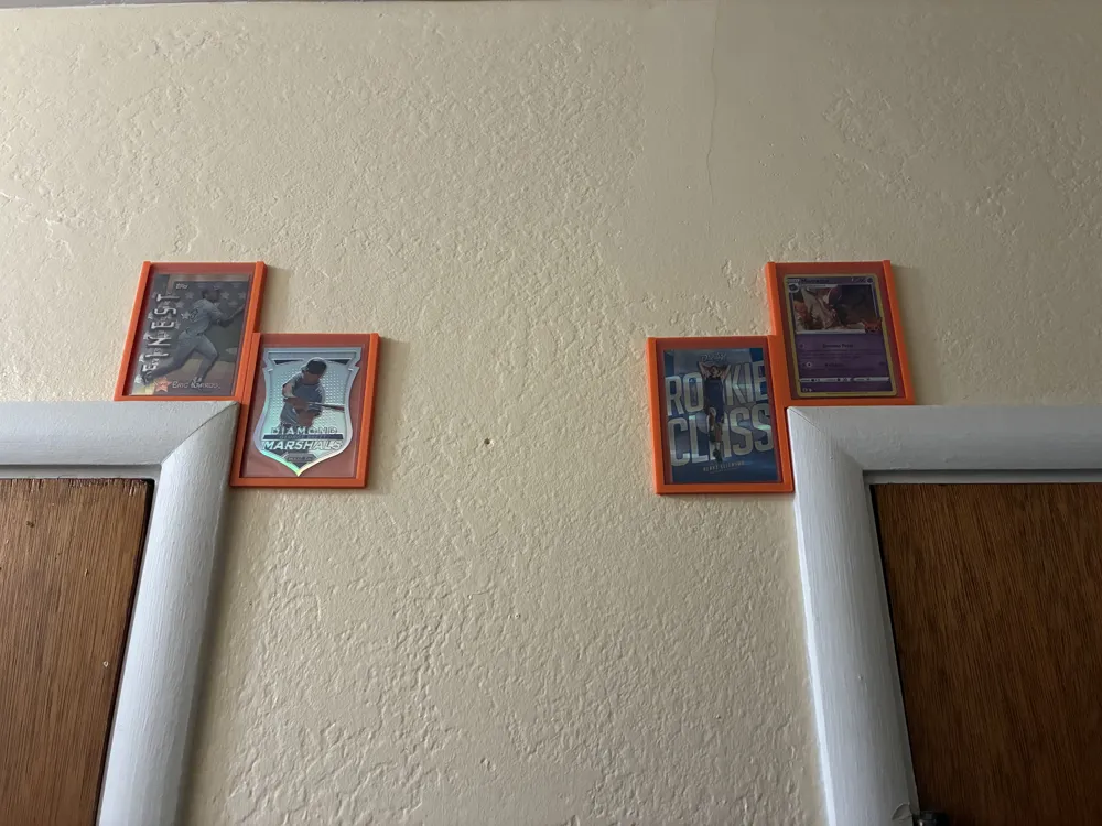 Toploader Holder Door Frame Decor - Corner / Top - Free 3D Print Model ...