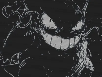 Gengar Blanco y Negro HueForge