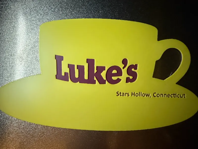 Luke's Coffee Cup - Inspired by Gilmore Girl's