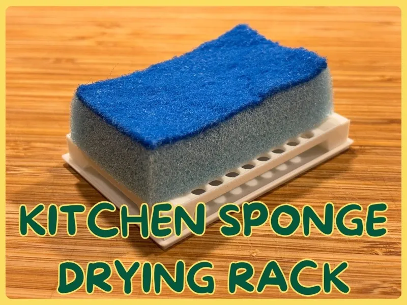 Kitchen Sponge Drying Rack
