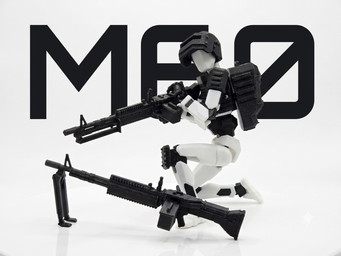 DUMMY 13 M60 Machine Gun - 1