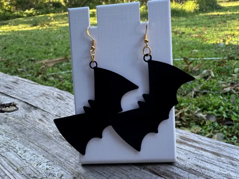 Bat Earrings/Keychain