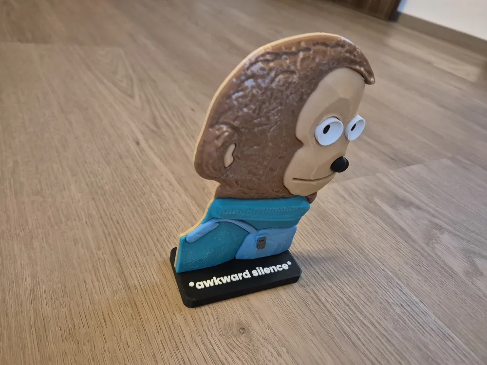 Meme del Títere Mono Incómodo - Modelo de impresión 3D gratuito ...