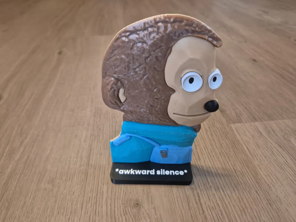 Meme del Títere Mono Incómodo - Modelo de impresión 3D gratuito ...