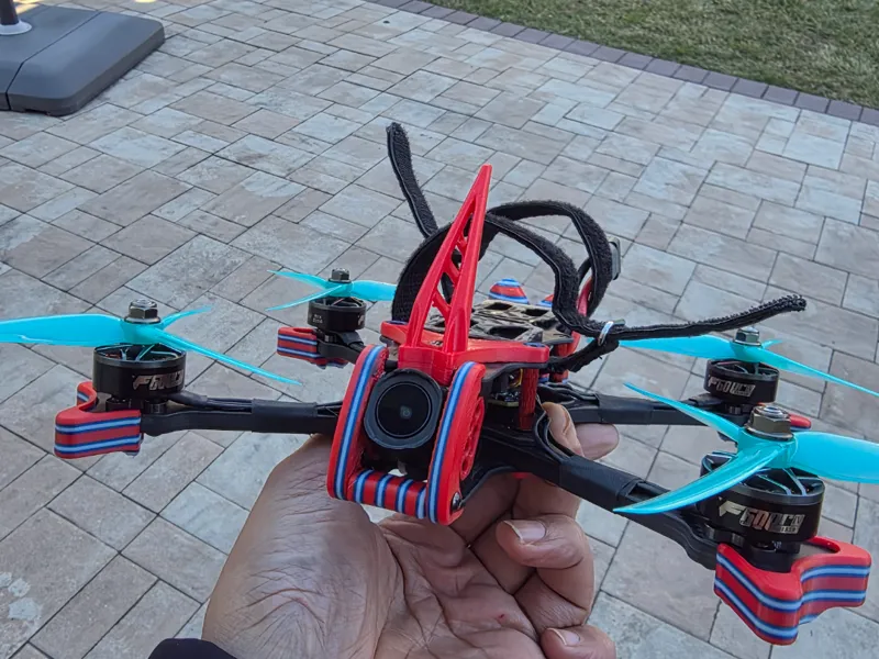 Pz5 Shark Fin gopro mount 
