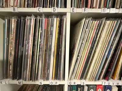 IKEA Shelf Register Index A-Z for Books, LPs,..