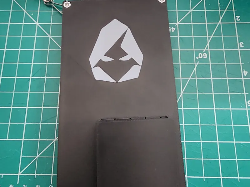 Cyphercon8BadgeBackplatewithLogoandBatterycover