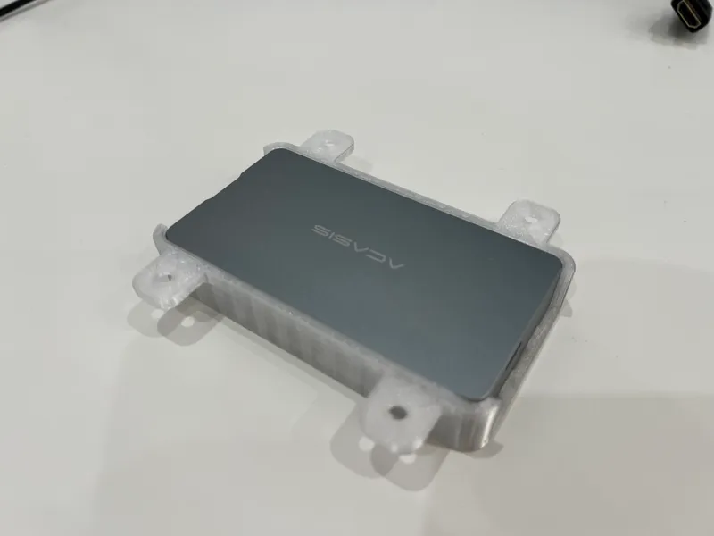 Under desk mount for ACASIS SSD M.2 case TBU401