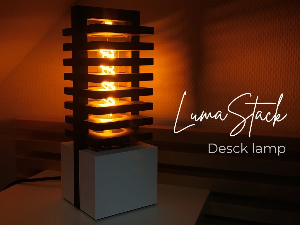 Ambient Table Lamp – Luma Stack